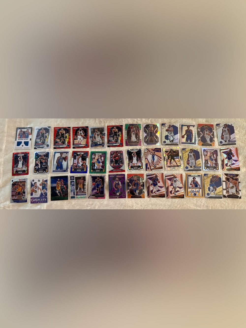Golden State Warriors NBA Basketball Card Collection